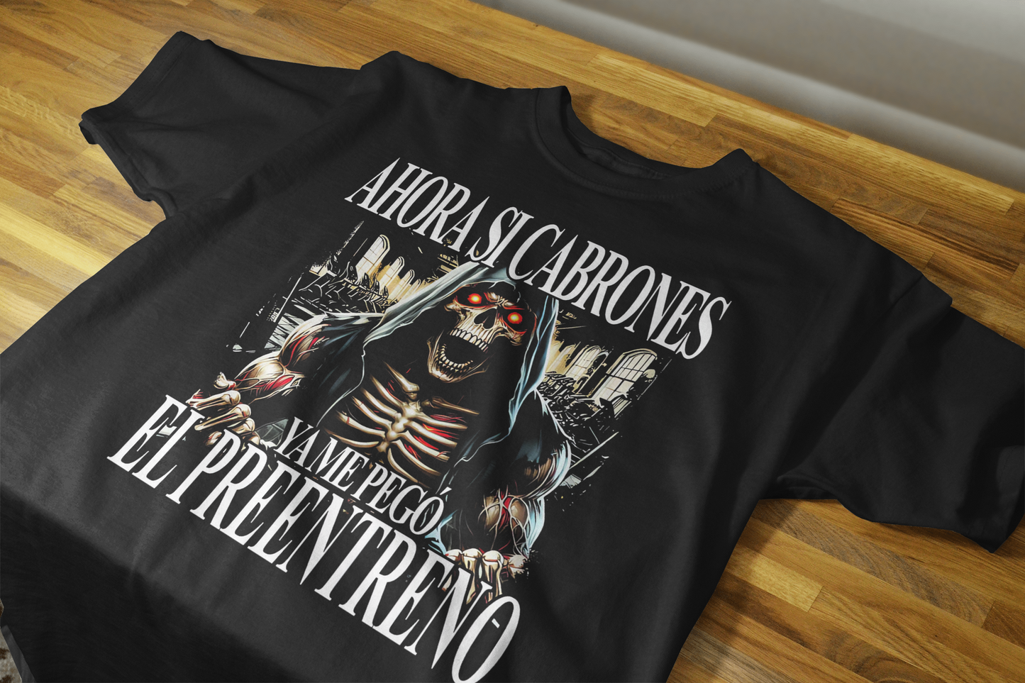 Playera Calavera "PREENTRENO"